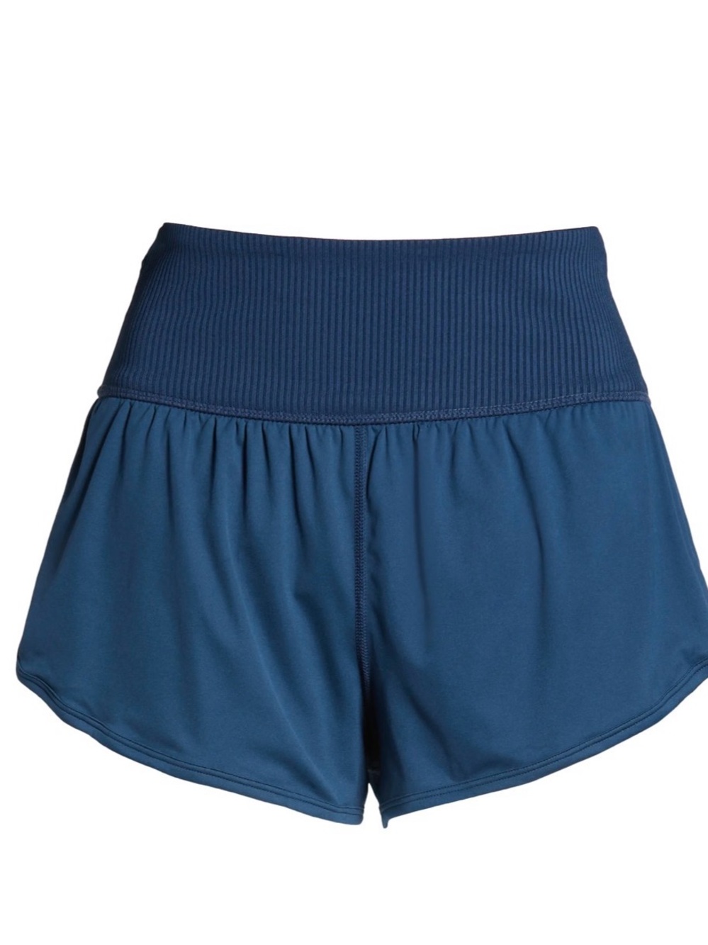 Free People FP Movement Game Time Shorts in Navy - Picture 3 of 5